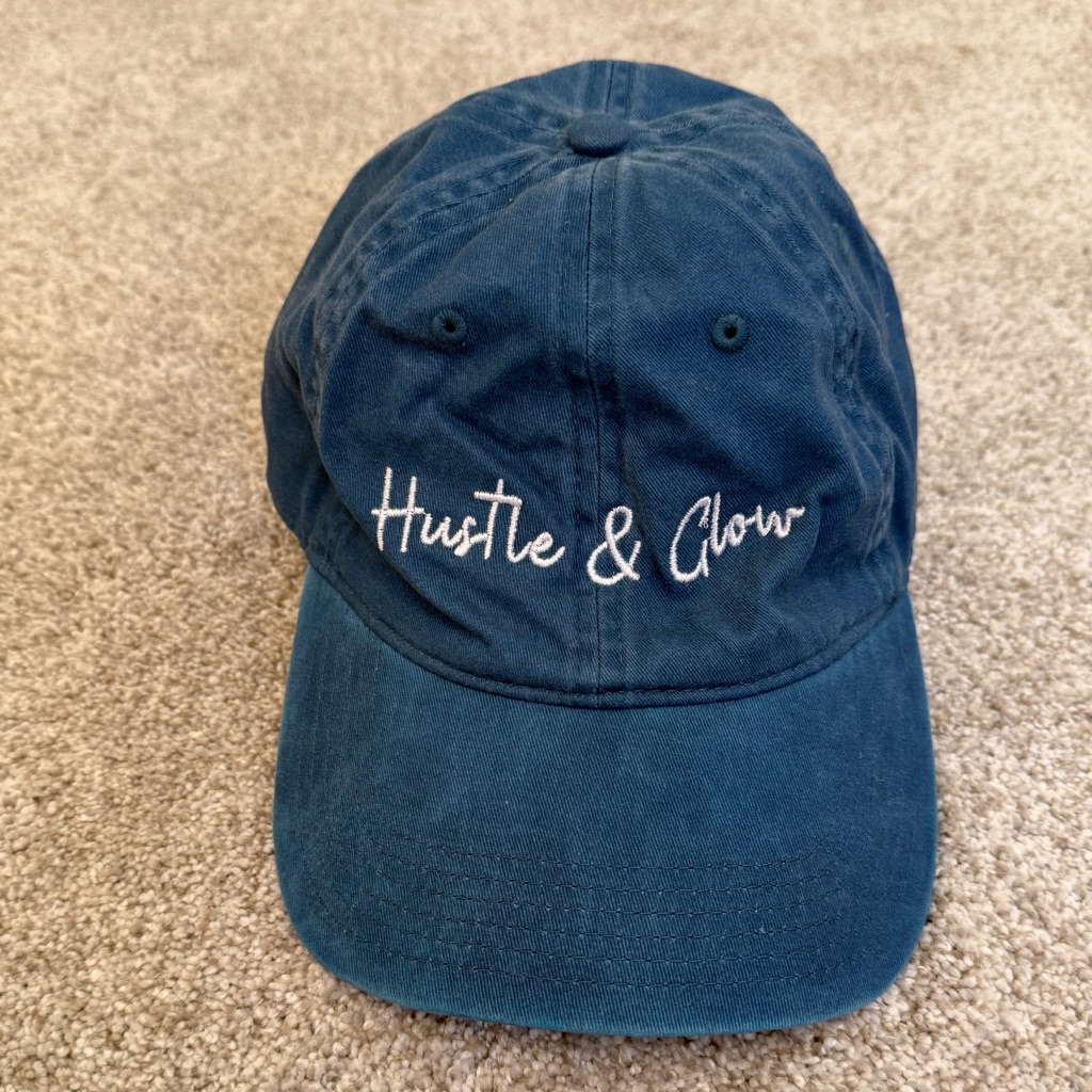 Navy Blue Vitality Institute Baseball Cap  Hat